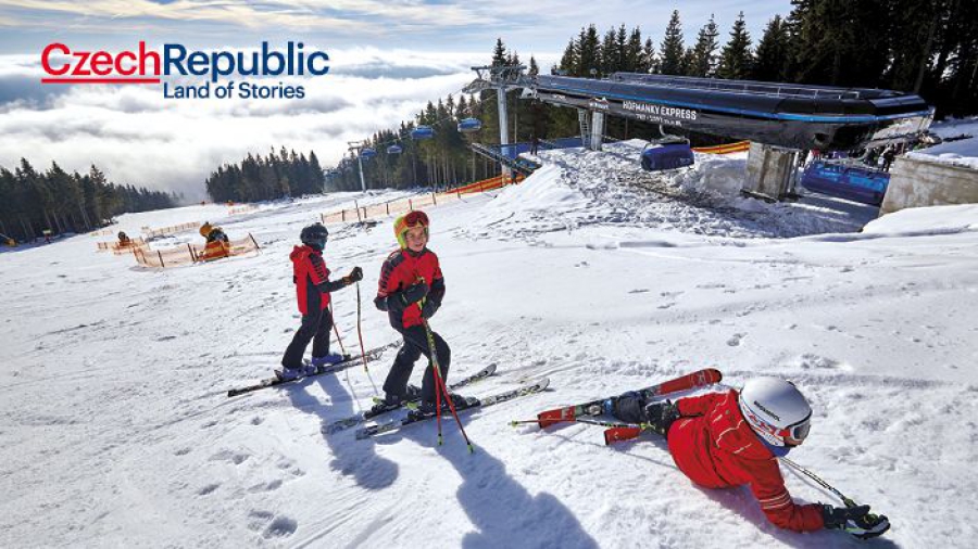 Moosite skigebieden van het Reuzengebergte